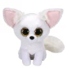 Ty Beanie Boos Phoenix, vitt räv gosedjur i anime-stil från djurkollektionen