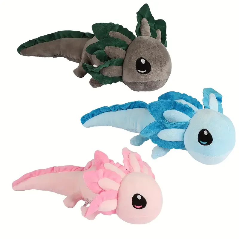42 cm stort axolotl gosedjur med stora ögon och naturtroget ödleutseende för barn 4 42 cm stort axolotl gosedjur med stora ögon och naturtroget ödleutseende för barn - Bild 4