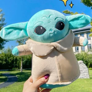 Baby Yoda gosedjur från Mandalorian, Grogu som kramkudde i kawaiistil, 30–65 cm