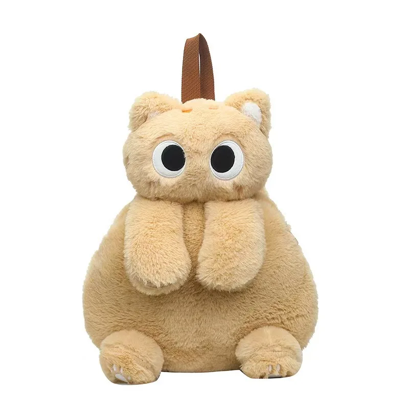 Svart kattunge-ryggsäck med stora ögon i kawaii-stil, rymlig crossbodyväska 8 Svart kattunge-ryggsäck med stora ögon i kawaii-stil, rymlig crossbodyväska - Bild 8