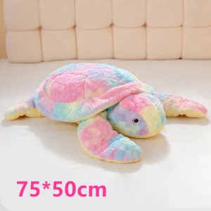 Tortoise gosedjur i kawaii-stil, mjuk plyschkudde med sköldpaddsform, 35 cm