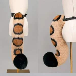 Snow leopard som nyckelring, Furry och Big tail, 80 cm 10 Snow leopard som nyckelring, Furry och Big tail, 80 cm