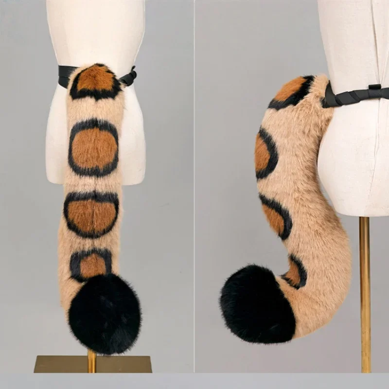 Snow leopard som nyckelring, Furry och Big tail, 80 cm 5 Snow leopard som nyckelring, Furry och Big tail, 80 cm - Bild 5