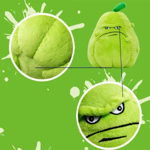 Plants vs. Zombies-karaktärer gosedjur i plysch som söta prydnadskuddar, 25–40 cm