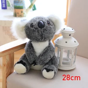 Koala gosedjur som björnkudde, Furry och mjuk, björn lurvig lovely