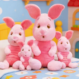 Piglet gosedjur från Winnie the Pooh, söt griskudde i tecknad stil, 22–50 cm