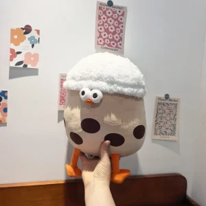 Kawaii kyckling gosedjur i mjölkteform, tecknad mjuk soffkudde och barnpresent 9 Kawaii kyckling gosedjur i mjölkteform, tecknad mjuk soffkudde och barnpresent
