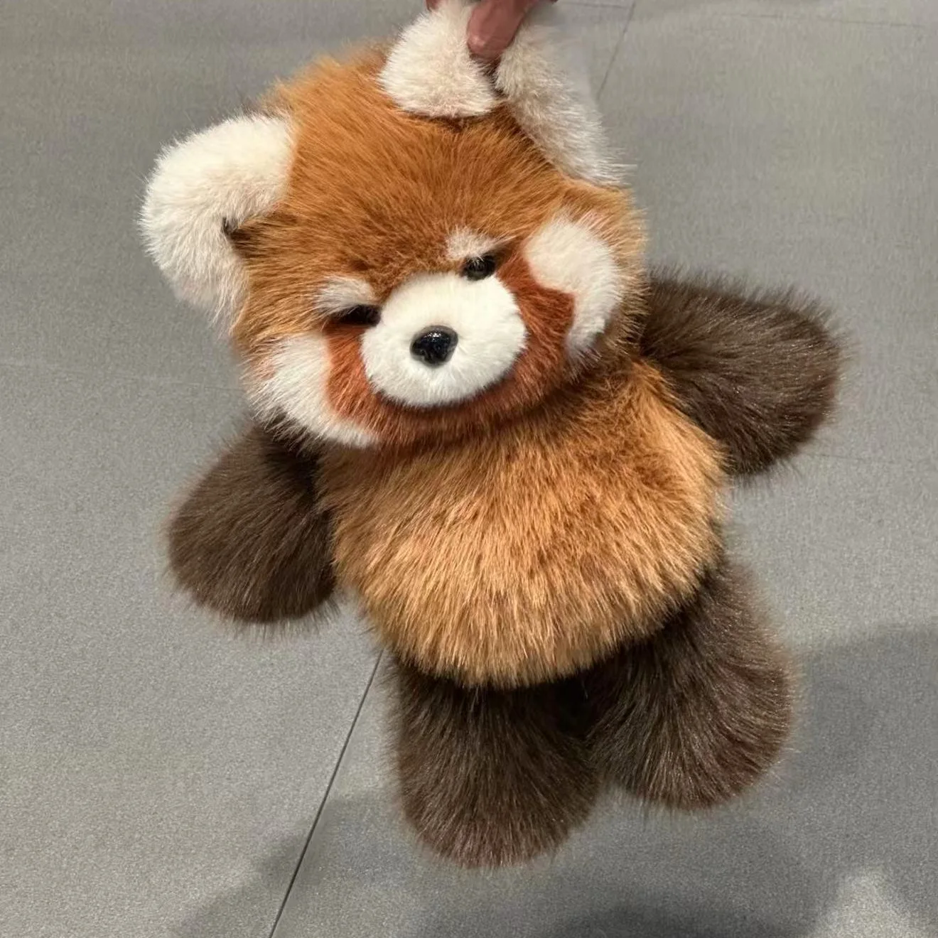 Naturtroget panda gosedjur med kawaii tvättbjörnsdesign, fluffig kudde och dekoration 8 Naturtroget panda gosedjur med kawaii tvättbjörnsdesign, fluffig kudde och dekoration - Bild 8