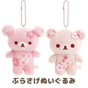 Djurfigurer som nyckelring, rilakkuma björnfigur romantisk design