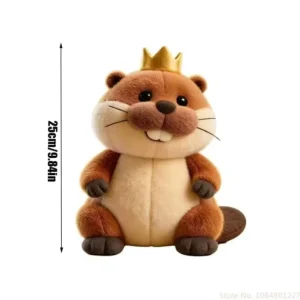 King George Movie-karaktärer gosedjur med realistisk form, grön variant, 25 cm