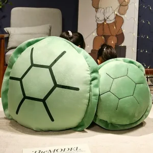 Tortoise gosedjur som sköldpaddakudde, Turtle shell design och Creative, 100 cm