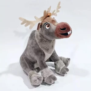 Gosedjur och dockor med Frozen-karaktärer i söt sittande form, cirka, 23 cm