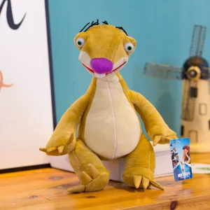 Disney Ice Age sabeltandad tiger gosedjur med mammut, ekorre och sengångare i gripdesign 16 Disney Ice Age sabeltandad tiger gosedjur med mammut, ekorre och sengångare i gripdesign