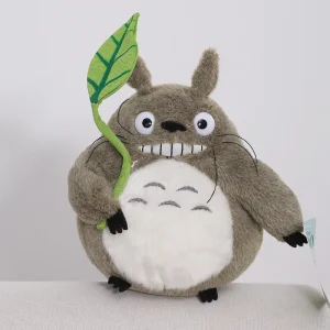 Totoro gosedjur från Studio Ghibli, söt dekorativ kudde i tecknad stil, 17–48 cm