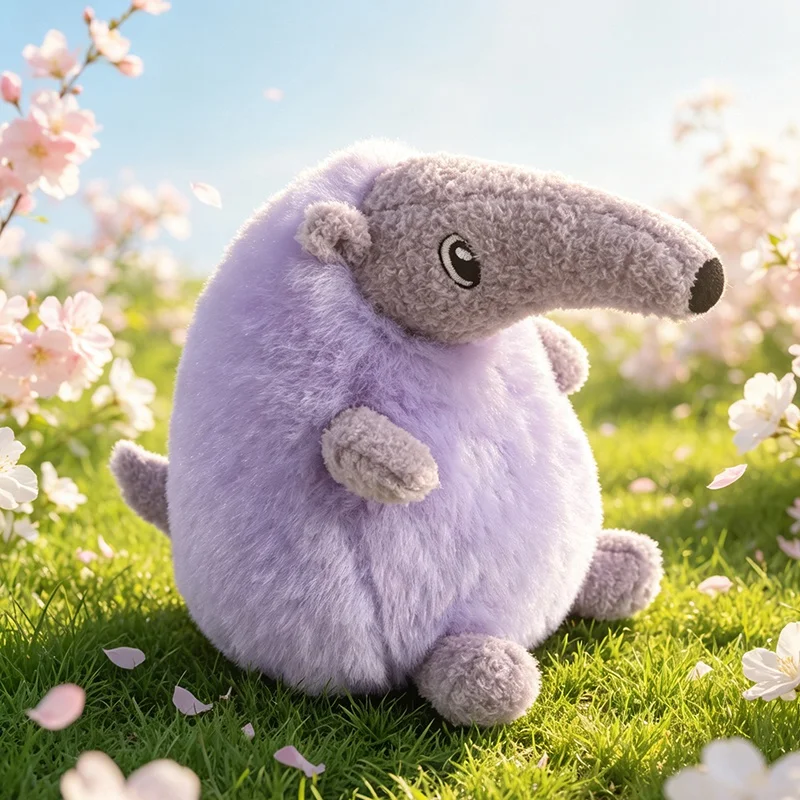 Anteater gosedjur, fluffig och söt, myrslok design extra mjuk 9 Anteater gosedjur, fluffig och söt, myrslok design extra mjuk - Bild 9
