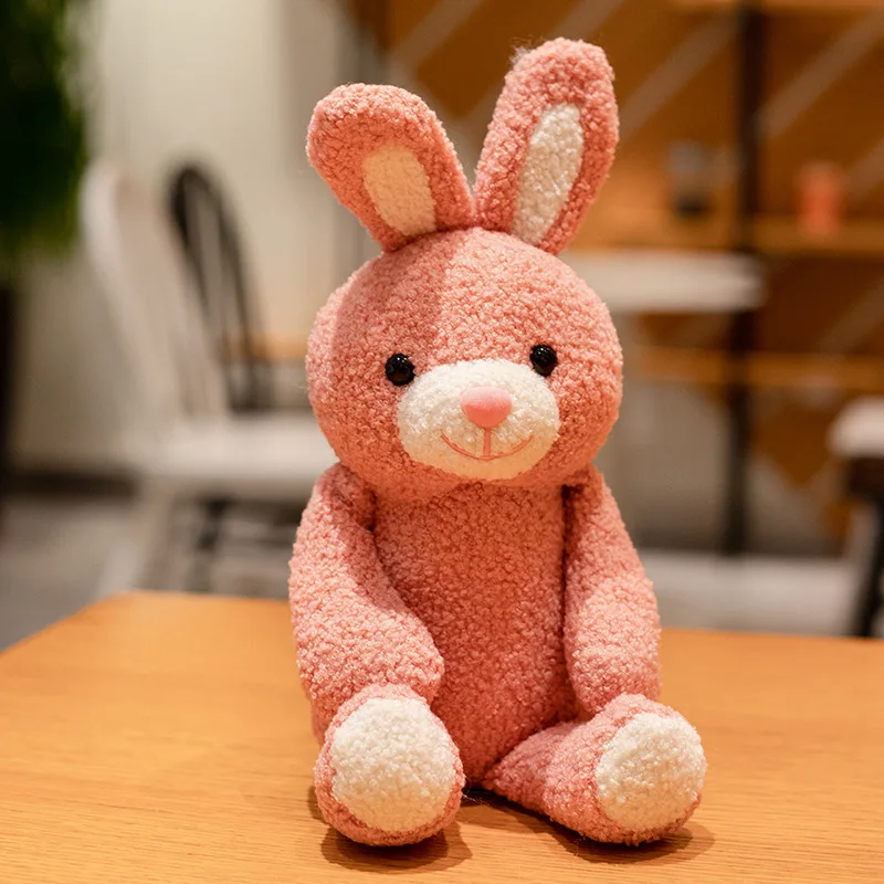 Kawaii kanin gosedjur som kaninkudde med björn, apa och lejon i cartoonstil 10 Kawaii kanin gosedjur som kaninkudde med björn, apa och lejon i cartoonstil - Bild 10