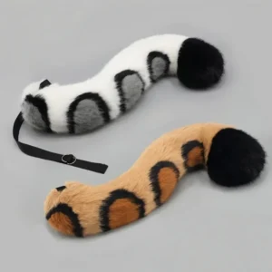 Snow leopard som nyckelring, Furry och Big tail, 80 cm 9 Snow leopard som nyckelring, Furry och Big tail, 80 cm