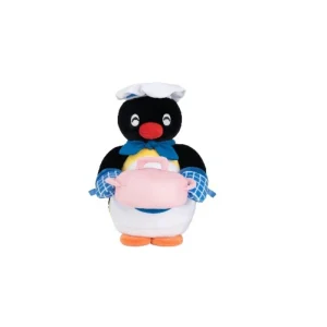 Pingu-docka från köksserien, söt ryggsäcksberlock och födelsedagspresent till vänner