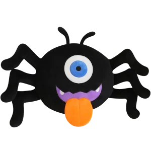 Ett enögt svart kawaii spider gosedjur för skämt, barnkalas och dekoration, 25–30 cm 13 Ett enögt svart kawaii spider gosedjur för skämt, barnkalas och dekoration, 25–30 cm