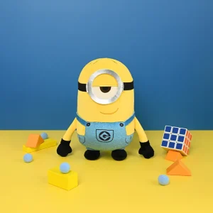 Bob gosedjur från Minions, mjuk klassisk samlarfigur, present vid födelsedag och jul 17 Bob gosedjur från Minions, mjuk klassisk samlarfigur, present vid födelsedag och jul