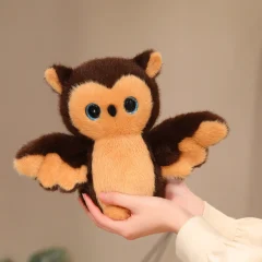 Uggla gosedjur som ugglakudde, kawaii och tecknad style, 22 cm