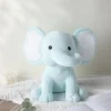 Light blue white ear