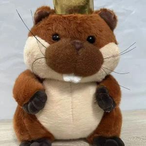 King George Movie-karaktärer gosedjur med realistisk form, grön variant, 25 cm