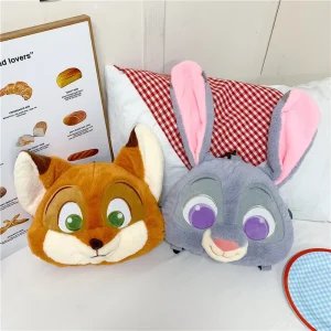 Söt kawaii-ryggsäck i räv- eller kaninform, trendig slingväska för staden och som present 11 Söt kawaii-ryggsäck i räv- eller kaninform, trendig slingväska för staden och som present