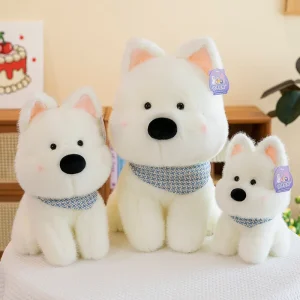 Alternative view of 45–60 cm West Highland White Terrier som hund gosedjur, mjuk kudde och gåva