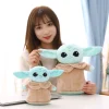 Grogu gosedjur från Star Wars och The Mandalorian, Baby Yoda i anime- och tecknad stil
