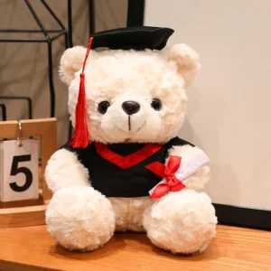 Björn gosedjur med doktorstema och examensmotiv i söt, rolig kawaii-stil, 16–25 cm 19 Björn gosedjur med doktorstema och examensmotiv i söt, rolig kawaii-stil, 16–25 cm