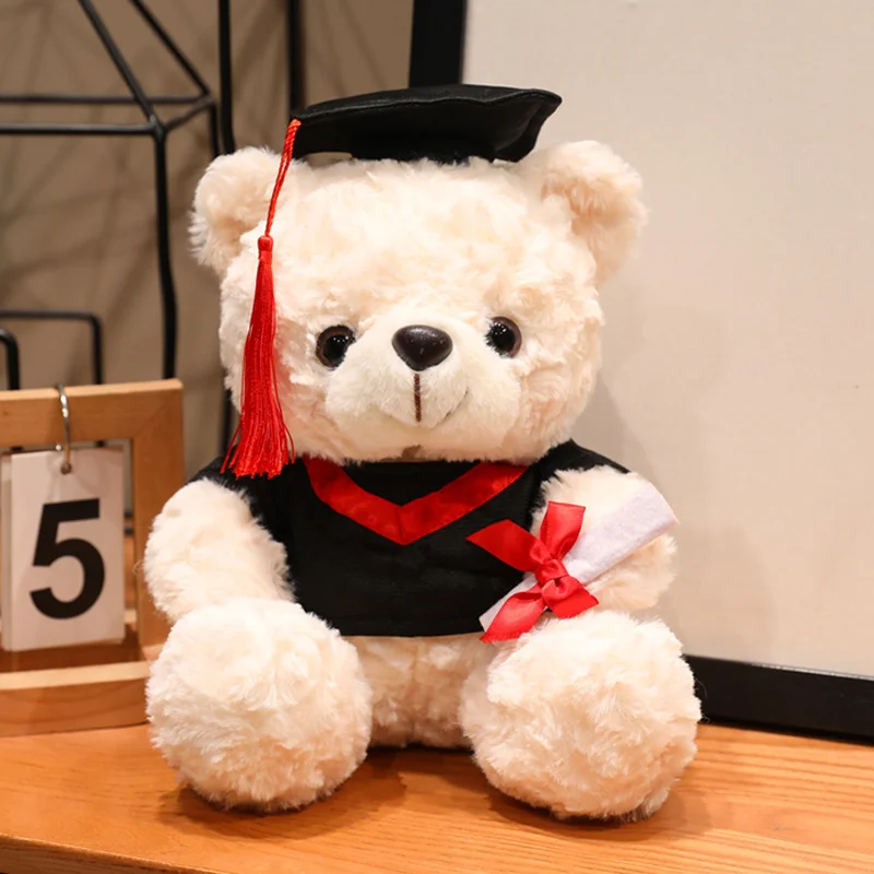 Björn gosedjur med doktorstema och examensmotiv i söt, rolig kawaii-stil, 16–25 cm 10 Björn gosedjur med doktorstema och examensmotiv i söt, rolig kawaii-stil, 16–25 cm - Bild 10