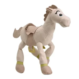 Tecknad hästfigur, 25 cm, mjuk skrivbordsdekoration och födelsedagspresent för flickor