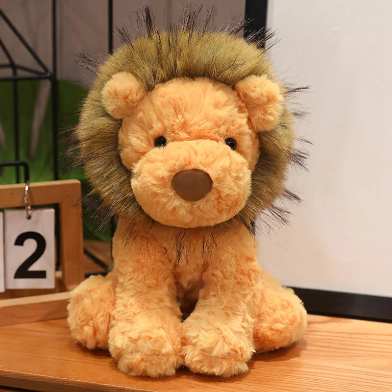 Lejon gosedjur som kramkudde, sött, kungligt och fluffigt, 23–25 cm, födelsedagspresent 3 Lejon gosedjur som kramkudde, sött, kungligt och fluffigt, 23–25 cm, födelsedagspresent - Bild 3