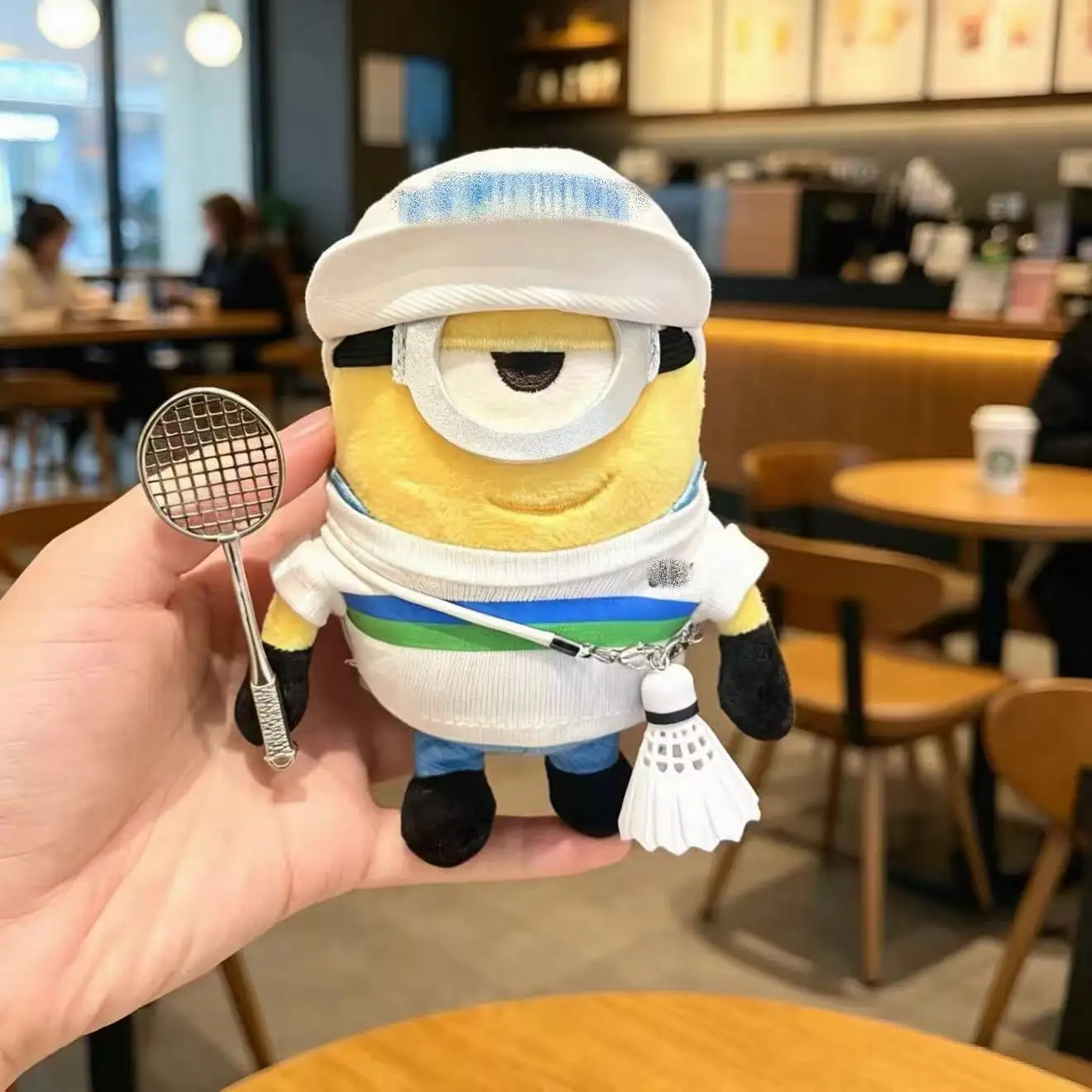 Potdemiel Minions Bob-docka med stråhatt, tecknad samlarfigur som present 9 Potdemiel Minions Bob-docka med stråhatt, tecknad samlarfigur som present - Bild 9