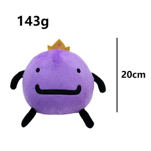 Wemmbu gosedjur i lila från Unstable, söt animefigur för samling och rumsdekoration, 18 cm 15 Wemmbu gosedjur i lila från Unstable, söt animefigur för samling och rumsdekoration, 18 cm