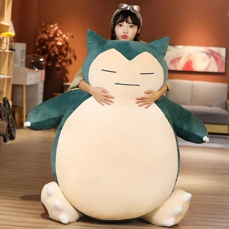 Pokémon Snorlax gosedjur, jättestor och mjuk kramkudde i kawaii-stil, 100–200 cm 5 Pokémon Snorlax gosedjur, jättestor och mjuk kramkudde i kawaii-stil, 100–200 cm - Bild 5