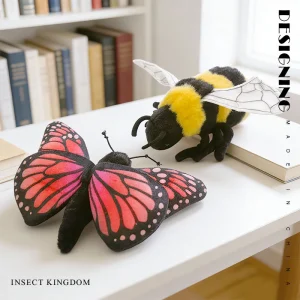 Ant gosedjur med söt, verklighetstrogen design och finurliga insektsdetaljer