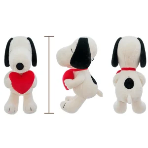 Snoopy som hundgosedjur, stor hjärtformad hundkudde i tecknad stil, 45–100 cm 11 Snoopy som hundgosedjur, stor hjärtformad hundkudde i tecknad stil, 45–100 cm