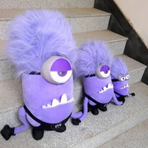 Despicable Me gosedjur, lila och mjuk kawaii-figur med rolig design för barn och present 10 Despicable Me gosedjur, lila och mjuk kawaii-figur med rolig design för barn och present