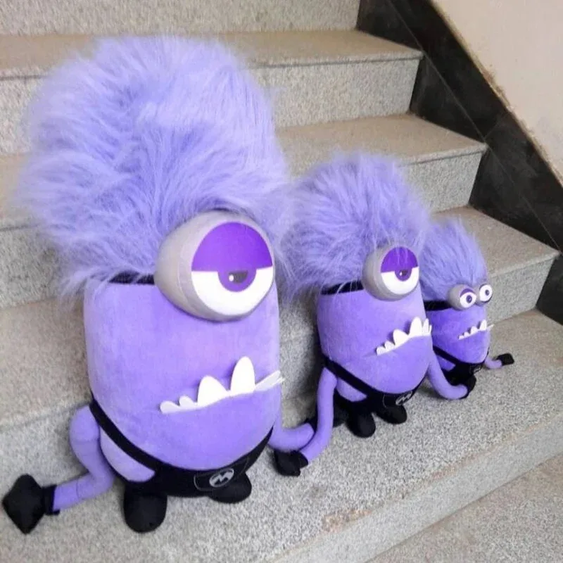 Despicable Me gosedjur, lila och mjuk kawaii-figur med rolig design för barn och present 3 Despicable Me gosedjur, lila och mjuk kawaii-figur med rolig design för barn och present - Bild 3