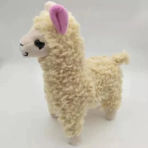 Alpaca gosedjur, söt och mjuk, design olika färgval välja, 23 cm