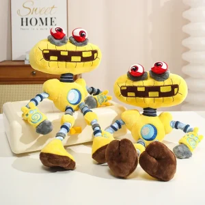 Wubbox mjuk robotmonsterfigur från My Singing Monsters för sovrum och skrivbord