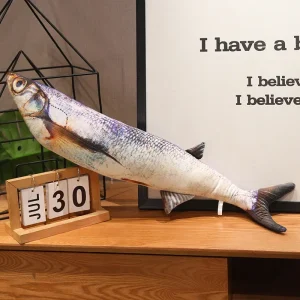 Carp gosedjur som mjuk plyschkudde med naturtrogen, skämtsam fiskdesign, 40–100 cm 22 Carp gosedjur som mjuk plyschkudde med naturtrogen, skämtsam fiskdesign, 40–100 cm