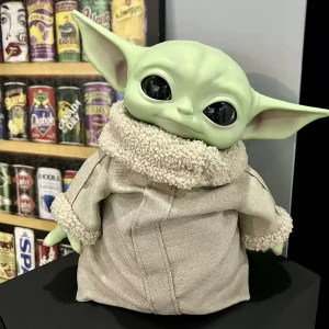 Star Wars Yoda gosedjur Baby Grogu, söt samlarfigur från The Mandalorian, 17–28 cm