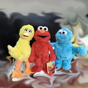 Sesame Street groda gosedjur med söta figurer, Elmo, Cookie Monster, Big Bird och Kermit 11 Sesame Street groda gosedjur med söta figurer, Elmo, Cookie Monster, Big Bird och Kermit
