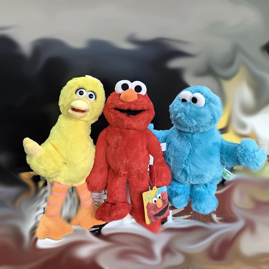 Sesame Street groda gosedjur med söta figurer, Elmo, Cookie Monster, Big Bird och Kermit 3 Sesame Street groda gosedjur med söta figurer, Elmo, Cookie Monster, Big Bird och Kermit - Bild 3