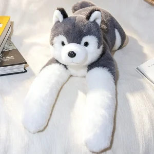 Katt husky gosedjur som viktad kattkudde i med långarmad form och sex djurmotiv, 55 cm 17 Katt husky gosedjur som viktad kattkudde i med långarmad form och sex djurmotiv, 55 cm