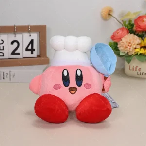 Kirby gosedjur med Bread Kirby, Cook Kirby, Magolor och Star Kirby i anime-stil 24 Kirby gosedjur med Bread Kirby, Cook Kirby, Magolor och Star Kirby i anime-stil