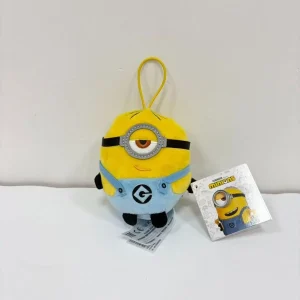 Minions kawaii-nyckelring, söt tecknad figur och hängsmycke för barn, 10 cm 10 Minions kawaii-nyckelring, söt tecknad figur och hängsmycke för barn, 10 cm